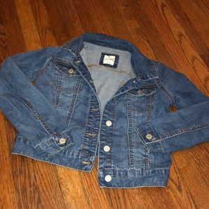 Girls sz 12 Mudd Girls Cropped Denim Jean Jacket